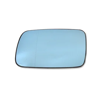  1 Пара Автомобильных Зеркал Заднего вида Со Стороны Двери, Синие Стеклянные Линзы С Подогревом для BMW E46 E65 E66 E67 2001-2008 51167028427 51167028428