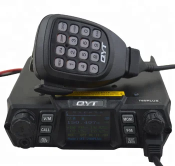  100% Оригинальное мобильное радио QYT KT-780PLUS УКВ 136-174 МГц 100 Вт Портативная рация Автомобильное мобильное радио
