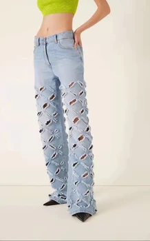  2023, Новые модные джинсы хорошего качества для стирки в воде