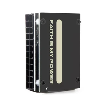  24Pin ATX 90-градусный адаптер питания Материнская плата Материнские платы с креплением RGB DIY