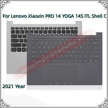  98 Новый Чехол для клавиатуры Touchpad Laptop Shell C Для Lenovo Xiaoxin PRO 14 2021 Года YOGA 14S ITL С Подставкой Для Ладоней Чехол Для клавиатуры