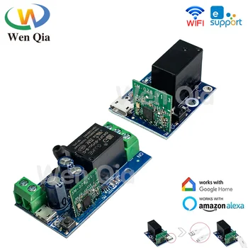 eWeLink Smart WiFi Relay Модуль Smart Switch 5V 12V 24V Приложение Smart Life Дистанционное управление Таймер Работа с Alexa Google Home