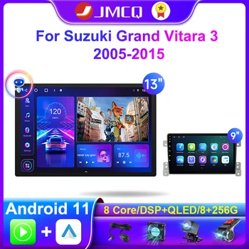  JMCQ 13,1 “2K Беспроводной CarPlay Android Авто Автомобильный Радио Мультимедийный Видеоплеер Навигация Для Suzuki Grand Vitara 3 2005-2015