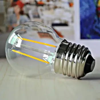  Mabor E27 G45 2 Вт светодиодная лампа Edison Ретро Винтажная лампа накаливания COB с регулируемой яркостью