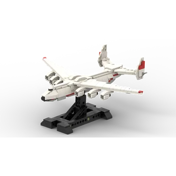  Moc-107147 Истребитель An-225 Строительные Блоки Игрушка Блокирующийся Блок Технология Модель Самолета 1:300 Игрушка в Подарок для Взрослых Детей