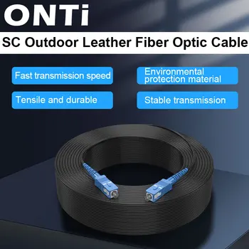  ONTi SC UPC-SC UPC Волоконно-оптический Подвесной кабель Однорежимный Симплексный 2,0 мм Наружный Волоконно-оптический Патч-корд Оптический Патч-кабель