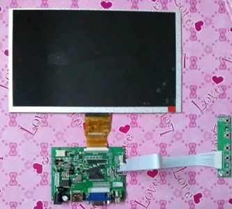  Raspberry Pi с обратным приоритетом + Плата привода HDMI + VGA + 2AV для 9,0-дюймового TFT LCD цифрового экрана 1024*600 (без ЖК-дисплея)