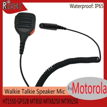 RISENKE GP338 Динамик Микрофон для Motorola HT750 HT1250 HT1550 GP328 MT850 MT950 MTX8250 MTX9250 PRO5150 PRO7150 PRO9150 PTX760