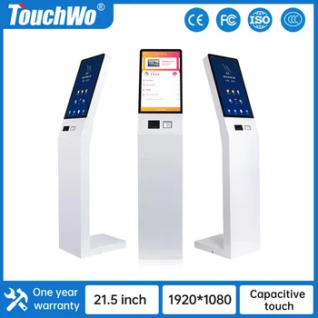  TouchWo 21,5-дюймовый платежный автомат самообслуживания С сенсорным экраном Для продажи билетов/заказа/Информационного киоска для супермаркетов и бизнеса