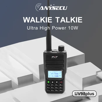  TYT TH-UV98plus Аналоговое Двустороннее радио Высокой Мощности 10 Вт Водонепроницаемый IP68 Скремблер с Шумоподавлением VHF UHF HAM Беспроводная Связь