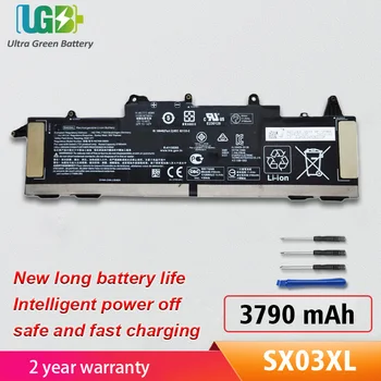  UGB Новый аккумулятор SX03XL для HP HSTNN-DB9S, HSTNN-DB9P, HSTNN-IB9I L78125-005, L77689-2B1, L77689-2B2, L77689-172