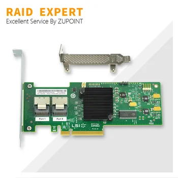  ZUPOINT LSI 9220-8i M1015 Карта RAID-контроллера SAS SATA P20 IT Mode Для ZFS FreeNAS unRAID PCI E 6 Гбит/с Карта расширения HBA