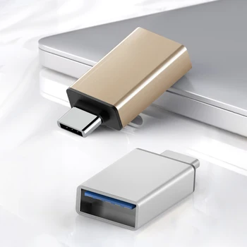  Адаптер USB 3.0-USB Type C, конвертер USB A-C Поддерживает быструю передачу данных
