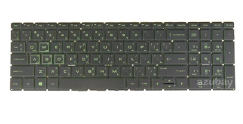  Арабская клавиатура для HP Pavilion 15-cx0009ne 15-cx0012ne 15-cx0016ne 15-cx0018ne 15-cx0019ne 9Z.NEZBC.X0A PK132K81D03 с подсветкой