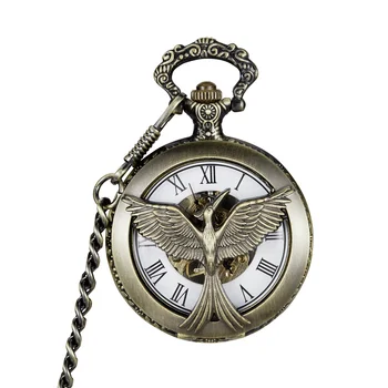  Бронзовые часы с аксессуарами, знаменитое металлическое механическое ожерелье, подвеска, цепочка для карманных часов, роскошные подарки для мужчин, женщин, детей