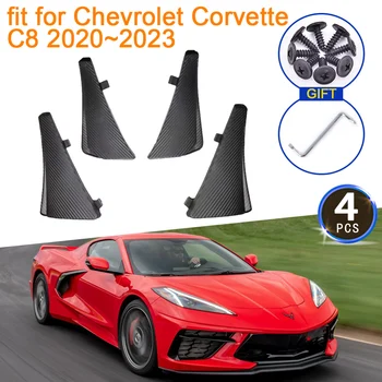  Брызговик для GMSV Chevrolet Corvette C8 2020 ~ 2023 2021 2022 Авто Брызговики Брызговики Крыло Переднее Заднее Колесо Автомобильные Аксессуары