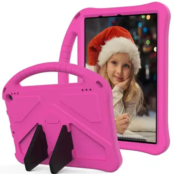  Детская Безопасная EVA Подставка Для планшета Чехол Для Amazon Kindle Fire HD10 2021 10,1 дюймов HD10 Флип-Чехлы Мягкая Противоударная Защитная Оболочка