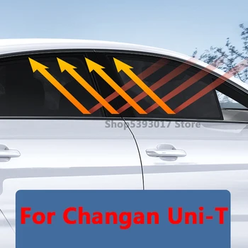  Для Changan Uni-t 2021 2022 Автомобильные Магнитные Солнцезащитные Козырьки для Боковых Окон, Сетчатые Шторки Для автомобильных Окон, Аксессуары Curtian