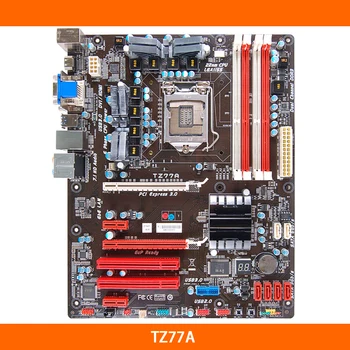  Для Настольной материнской платы BIOSTAR TZ77A Z77 LGA 1155 DDR3 32G SATA3 USB 3,0 ATX Оригинальное Качество Быстрая Доставка