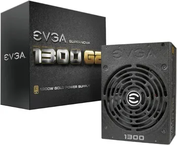  ЗАВОДСКОЙ блок питания EVGA SuperNOVA 1300 G2 80+ GOLD мощностью 1300 Вт, полностью модульный NVIDIA SLI и Crossfire Ready с гарантией 10 лет 120-G