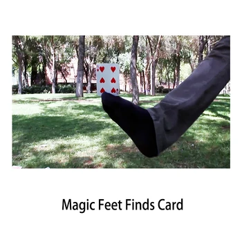  Карты можно найти по Вашим Волшебным ногам, Фокусы Крупным планом от Гектора Манча, Реквизит для Уличного Магического шоу, Начинающим Легко сделать