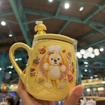  Керамическая чашка с Винни из милого мультфильма Disney, Чашка для питья с Винни, Чашка с Дональдом Даком