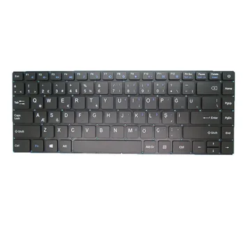  Клавиатура для ноутбука Vestel V note 1341, английский, США, Турция, TR, черная, без рамки, Новая