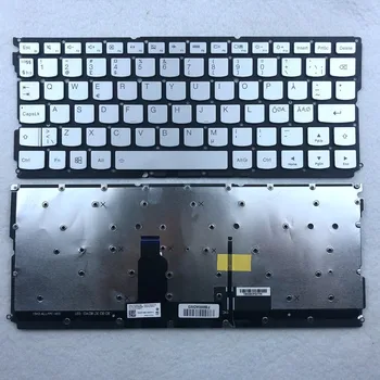  Клавиатура для ноутбука с подсветкой в Скандинавском стиле для Lenovo YOGA900-12 YOGA 900S-12 yoga 4S Masim-Nod LCM15H3 Серебристый