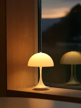  Лампа для зарядки, Перезаряжаемые светильники для спальни, для ресторанного стола, Беспроводные для настольной лампы, сенсорная лампа