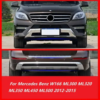  Накладка на передний и задний бампер Mercedes Benz W166 ML300 ML320 ML350 ML450 ML500 2012-2015