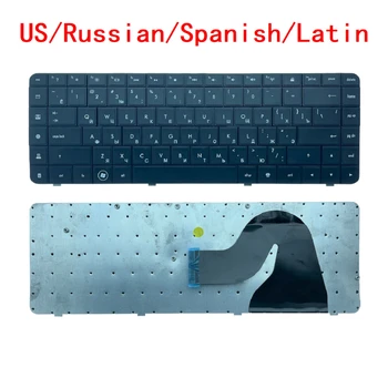  Новая Американская Русская Испанская Латинская Клавиатура Для Ноутбука HP Compaq Presario CQ56 G56 CQ62 G62 Замена Ноутбука PC