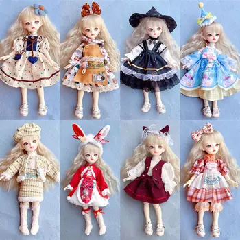  Новая одежда для куклы 28 см для 1/6 Bjd, аксессуары для одевания, юбка в стиле Лолиты, игрушка для девочек