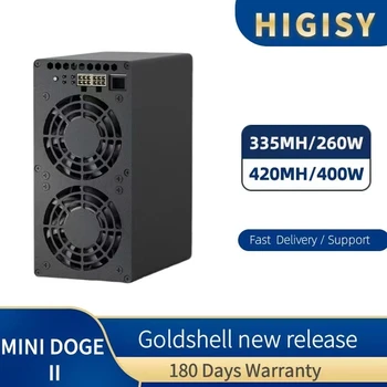  Новый Выпуск Goldshell Mini Doge 2 Box mini doge II miner 420M ± 5% 400W form godlshell mini doge pro miner