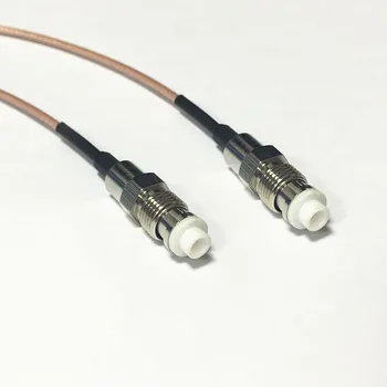  Новый Переключатель FME Female Jack FME Female RF coax cable adapter RG178 Оптом 15 см 6 