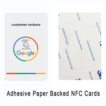  Обзор Google NFC-карта Увеличьте количество подписчиков На ПВХ-карты с клейкой бумагой Стандартного размера