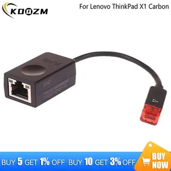 Оригинал для ThinkPad X1 Carbon Ethernet Extension Cable adapter 4X90F84315