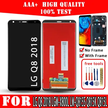  Оригинальный ЖК-дисплей Для LG Q8 2018 LGM-X800L LM-Q815S Дисплей Премиум Качества, Запасные Части для сенсорного Экрана, Ремонт мобильных Телефонов