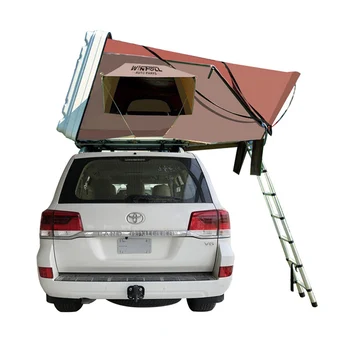  Палатки на Крыше Автомобиля с жесткой Оболочкой на 3-4 Человека, Открытый Кемпинг, Палатка На Крыше