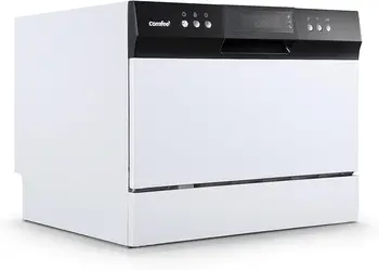  Посудомоечная машина CDC22P1AWW, белая и черная