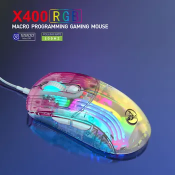  Проводная беспроводная игровая мышь с регулируемой подсветкой RGB, совместимая с Bluetooth, немой мышь, удобная для настольного ноутбука