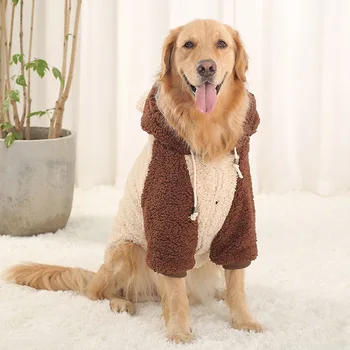  Рождественская одежда для Средних собак, Зимняя одежда для собак, Дизайнерские толстовки, Костюм Большой собаки, Пальто для домашних животных, Одежда для домашних животных, 2022