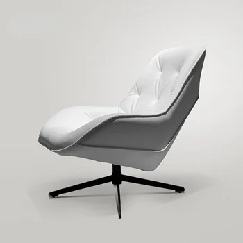  Современная Мебель для дома Вращающееся Кресло Для Отдыха Гостиная И Гостиничный Белый Диван-Кресло