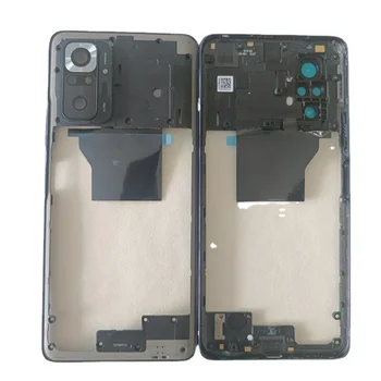  Средняя рамка для Xiaomi Redmi Note 10 Pro 4G M2101K6G с запасными частями для объектива камеры