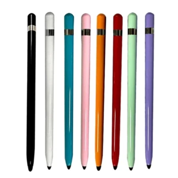  Универсальный Стилус, мягкий наконечник для карандашей, подушечек, смартфонов, планшетов, Android, Емкостных ручек с активным сенсорным экраном