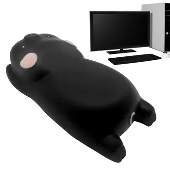  Эргономичный коврик для мыши с эффектом памяти, нескользящий обтекаемый коврик для поддержки запястий, Компьютерный коврик для мыши для офисного игрового ПК