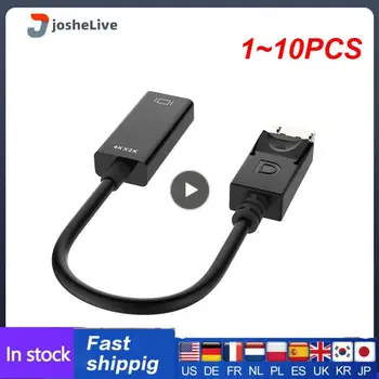  1-10 шт. совместимый с HDMI кабель для передачи HD-изображения DisplayPort small shell DP-совместимый с HDMI кабель для передачи видео 4 К 60 Гц