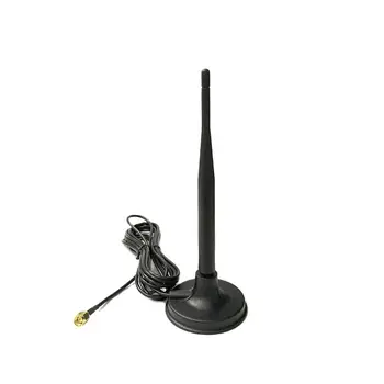  1 шт. Антенна 2,4 ГГц SMA Штекер 6dbi Удлинительный кабель 1,2 м с магнитным основанием OMNI Wifi Антенна для мобильного телефона