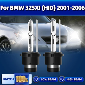 12 В 35 Вт Ксеноновые Лампы 20000LM Автомобильные Фары Лампы 6000 К Белый Авто Налобный фонарь Для BMW 325XI (HID) 2001 2002 2003 2004 2005 2006