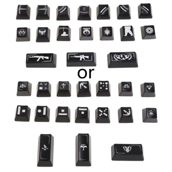  17 Клавиш Numpad Keycaps RGB ABS Двойной Снимок с Подсветкой Keycap Для Переключателей Cherry MX Механическая клавиатура для Набора клавишных колпачков