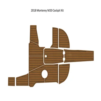  2018 Monterey M20 Коврик для кокпита Лодка EVA Пена Из искусственного Тика Палубный Коврик Для пола